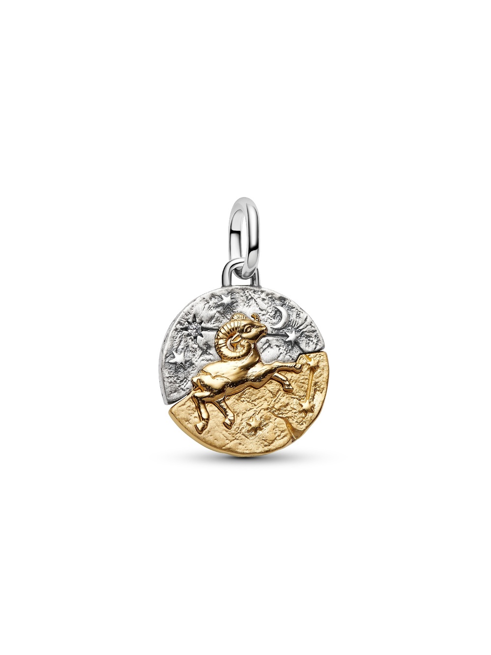 Pandora Aries Zodiac Medallion Charm